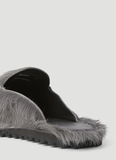 马毛穆勒鞋 Dries Van Noten 马毛穆勒鞋 灰色 dvn0156032