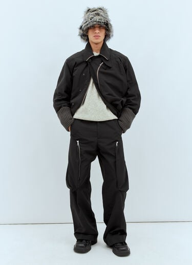 Dries Van Noten Viller Bomber Jacket Black dvn0158006