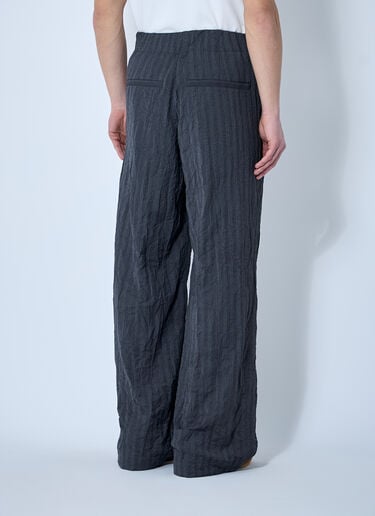 Crinkle Suit Pants Dries Van Noten Crinkle Suit Pants Grey dvn0160027