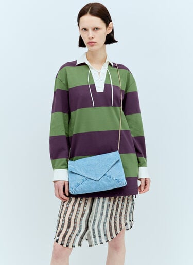 데님 클러치 Dries Van Noten 데님 클러치 블루 dvn0256040