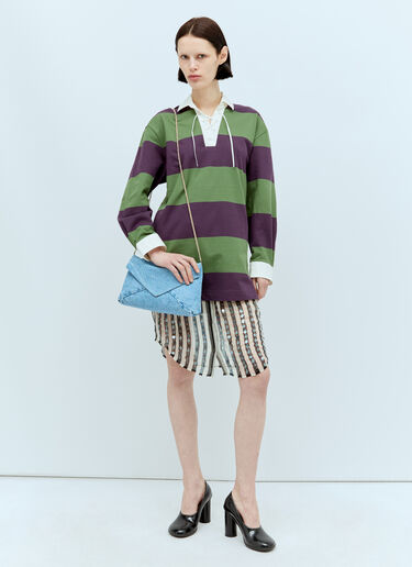 Dries Van Noten 데님 클러치  블루 dvn0256040