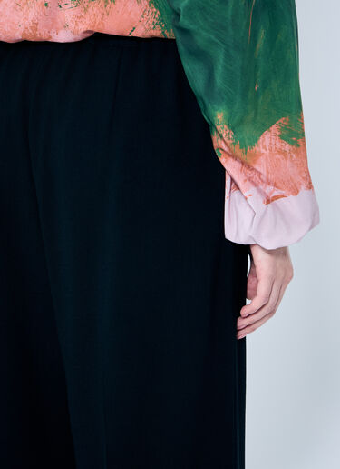 푸비스 울 팬츠 Dries Van Noten 푸비스 울 팬츠 블랙 dvn0258014