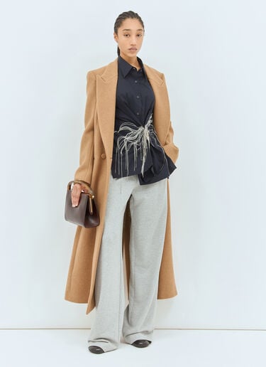 スローチートラックパンツ Dries Van Noten スローチートラックパンツ グレー dvn0258027