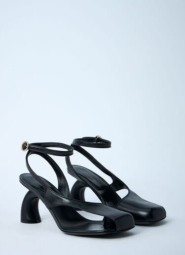 皮革高跟鞋 Dries Van Noten 皮革高跟鞋 黑色 dvn0259001