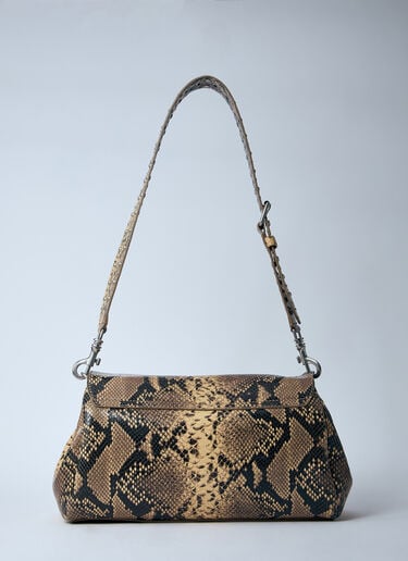 Dries Van Noten 가죽 사첼 백  베이지 dvn0260025