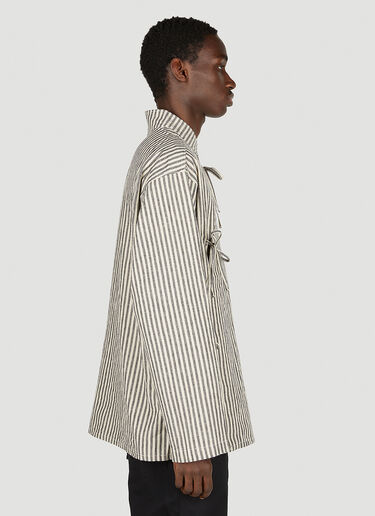 Tibet Striped Jacket Engineered Garments Tibet Striped Jacket Grey egg0152007