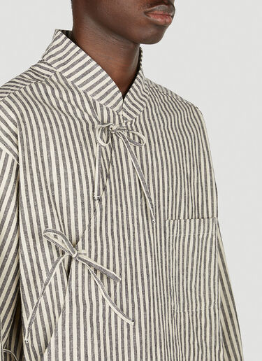 Tibet Striped Jacket Engineered Garments Tibet Striped Jacket Grey egg0152007