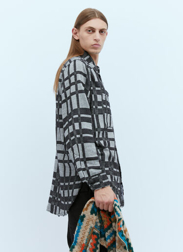 Engineered Garments Check Work Shirt Grey egg0154002
