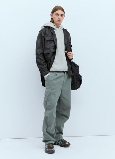 Raglan Hooded Sweatshirt Engineered Garments Raglan Hooded Sweatshirt Grey egg0154005
