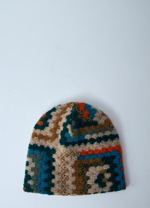 Engineered Garments Knit Beanie Hat Orange egg0154023
