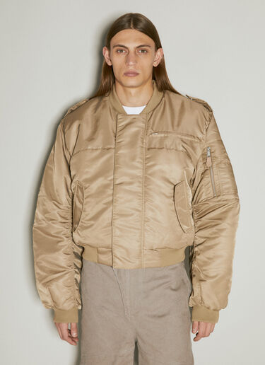A-2 Bomber Jacket Entire Studios A-2 Bomber Jacket Beige ent0153001