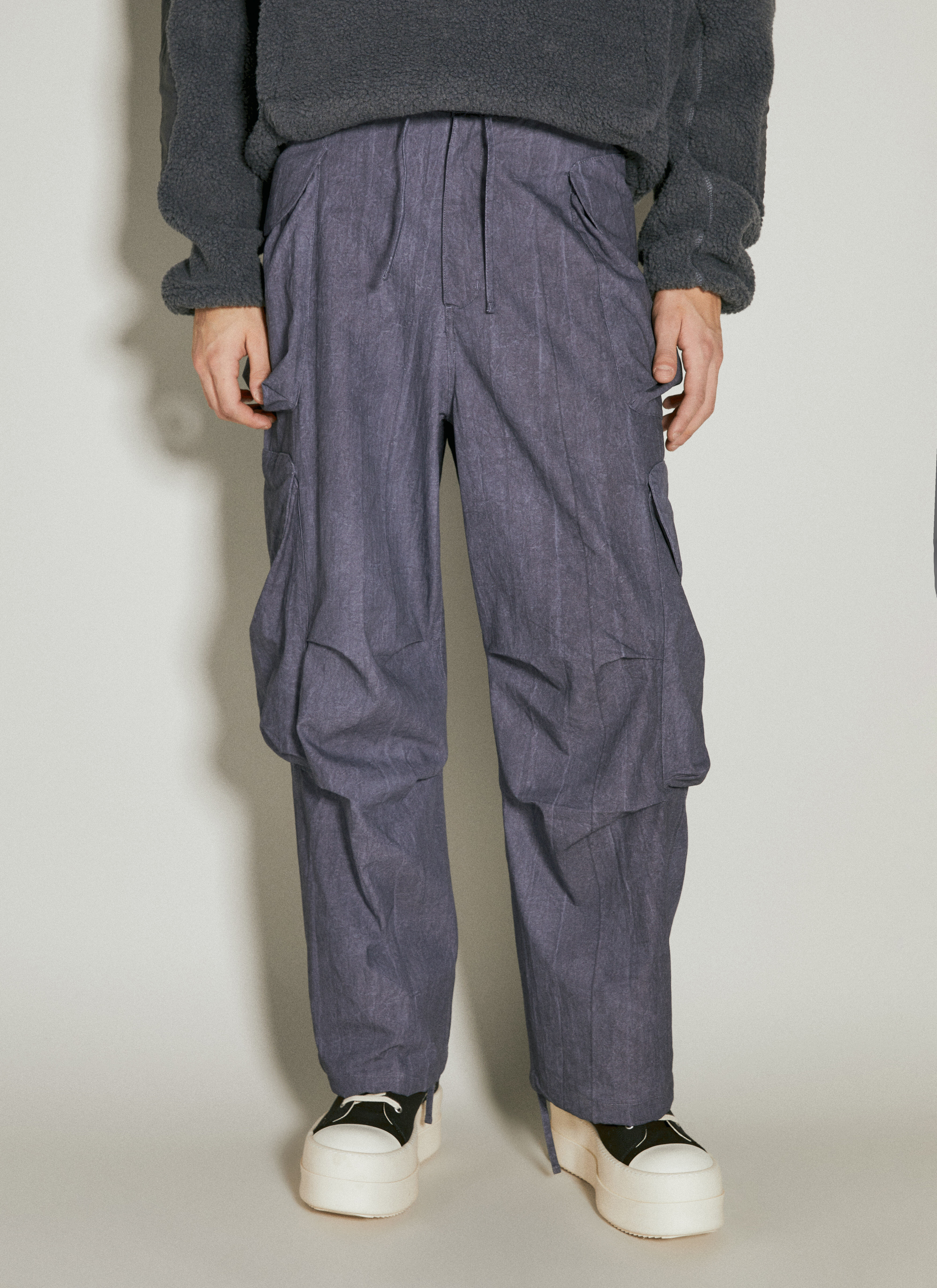 Entire Studios Men's' Gocar Cargo Pants in Grey | LN-CC®
