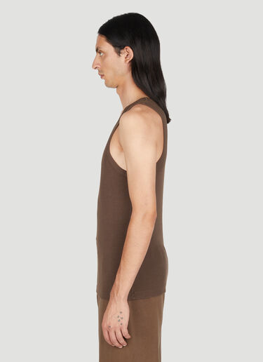 Cotton Rib Tank Top Entire Studios Cotton Rib Tank Top Brown ent0153024