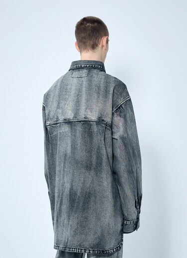 Herculean Denim Shirt Entire Studios Herculean Denim Shirt Grey ent0158015