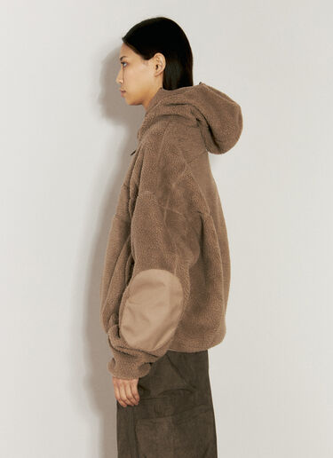 Fluffy Fleece V2 Hooded Sweatshirt Entire Studios Fluffy Fleece V2 Hooded Sweatshirt Brown ent0254017