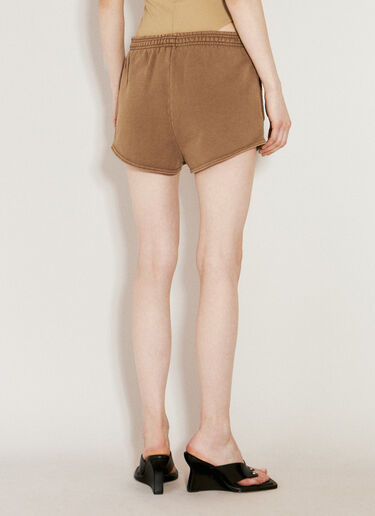 Micro Shorts Entire Studios Micro Shorts Brown ent0255009