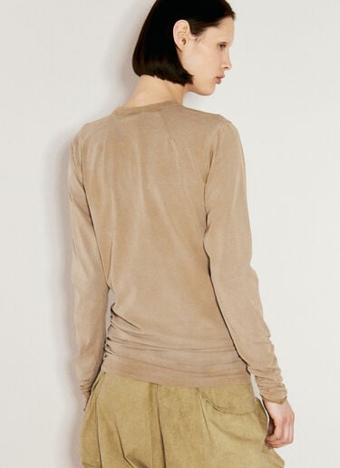 Primer Long Sleeve T-Shirt Entire Studios Primer Long Sleeve T-Shirt Brown ent0255014