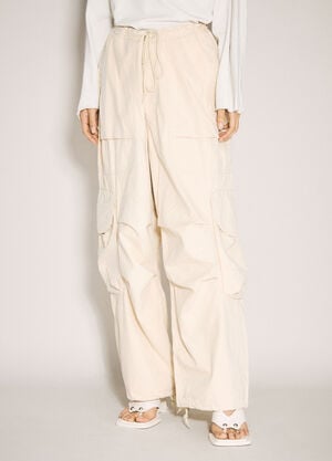 Entire Studios Freight Cargo Pants Cream ent0257021