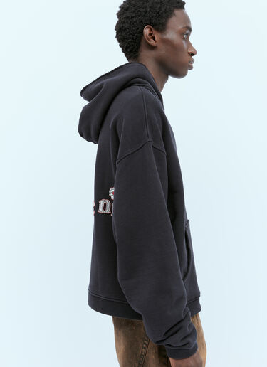 ERL Venice Hooded Sweatshirt Black erl0154010