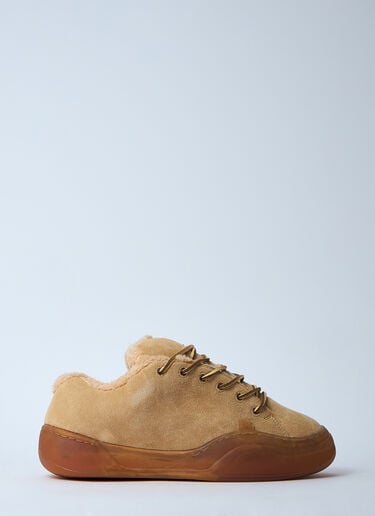 ERL Suede Vamp Skate Sneakers Sand erl0160015
