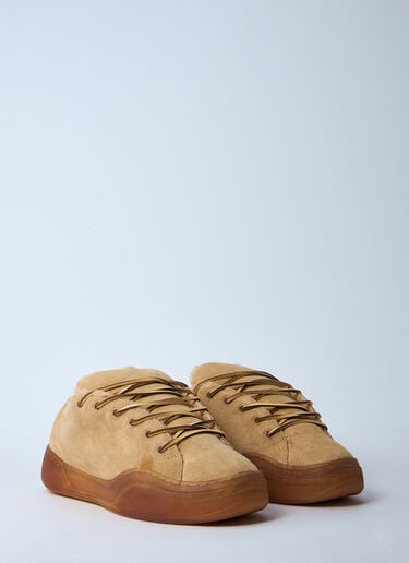 ERL Suede Vamp Skate Sneakers Sand erl0160015