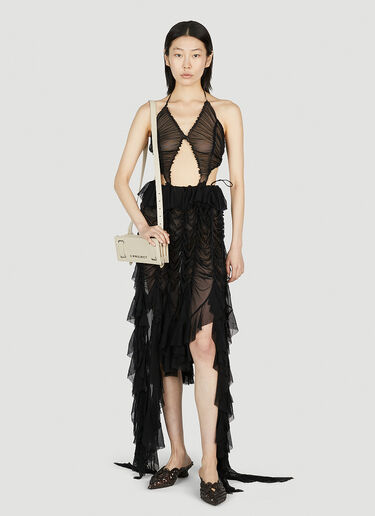 Ester Manas Mermaid Ruched Dress Black est0252003