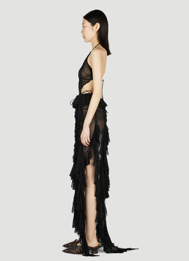 Ester Manas Mermaid Ruched Dress Black est0252003