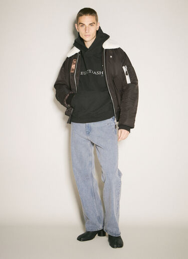 Eytys Eurotrash Hooded Sweatshirt Black eyt0358008