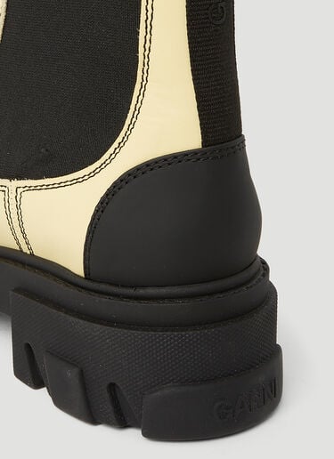 Low Chelsea Boots GANNI Low Chelsea Boots Yellow gan0249062