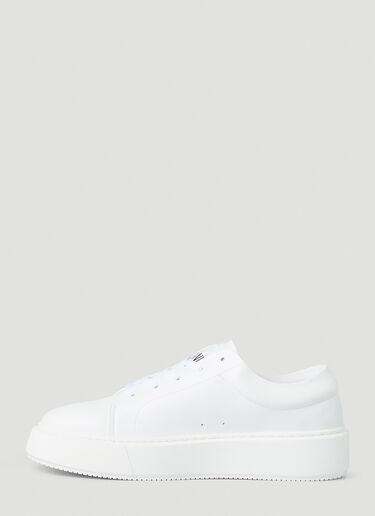 Logo Patch Classic Sneakers GANNI Logo Patch Classic Sneakers White gan0250003