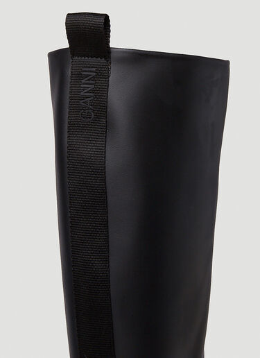Cleated Tubular Boots GANNI Cleated Tubular Boots Black gan0250041
