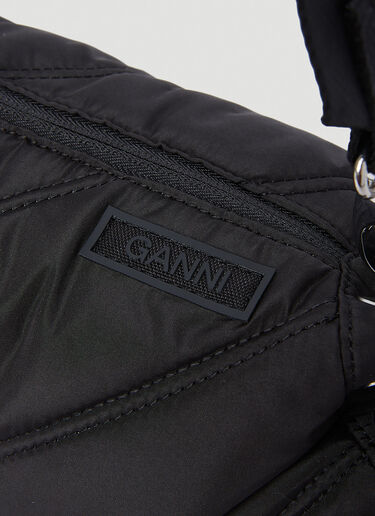 Quilted Small Shoulder Bag GANNI Quilted Small Shoulder Bag Black gan0253031