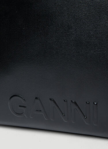 Banner Medium Tote Bag GANNI Banner Medium Tote Bag Black gan0253035