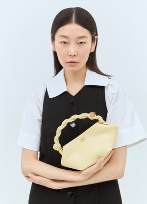 GANNI Bou 迷你手提包 黄色 gan0257050