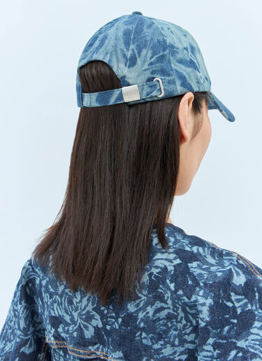 刺绣徽标棒球帽 GANNI 刺绣徽标棒球帽 蓝色 gan0257060