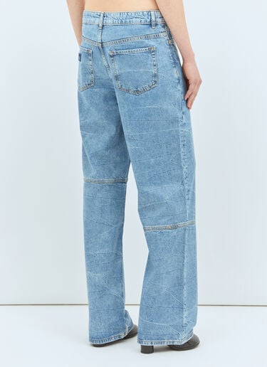 Ganni Foil Izey Jeans Blue gan0258019