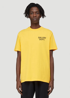 Gallery Dept. Souvenir T-Shirt   Yellow gdp0141021