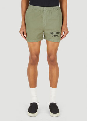 Gallery Dept. Zuma Track Shorts Green gdp0147033