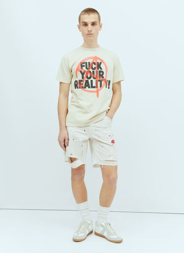 Flea Carpenter Shorts Gallery Dept. Flea Carpenter Shorts White gdp0153039