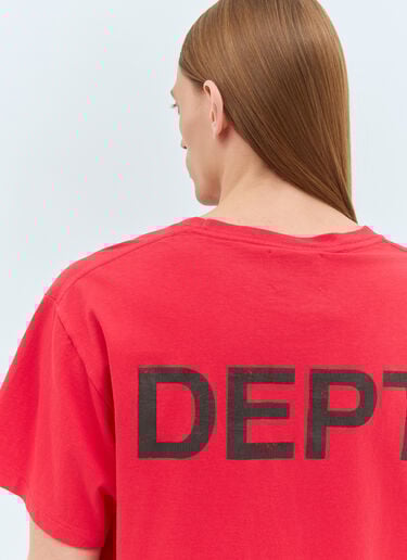 Gym 티셔츠 Gallery Dept. Gym 티셔츠 레드 gdp0158003