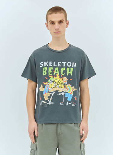 Skeleton Beach T-Shirt Gallery Dept. Skeleton Beach T-Shirt Grey gdp0158027