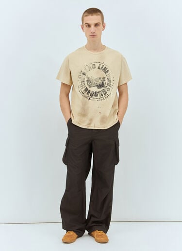 Gallery Dept. Rush T-Shirt Cream gdp0158029