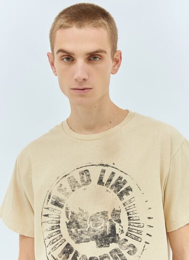 Gallery Dept. Rush T-Shirt Cream gdp0158029