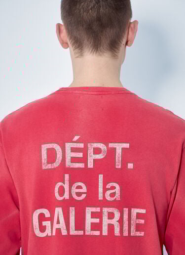 Gallery Dept. French Logo Print T-Shirt Red gdp0160018
