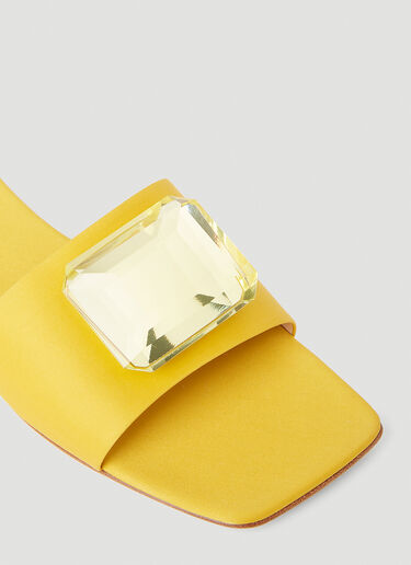 Jaipur 平底凉鞋 Gianvito Rossi Jaipur 平底凉鞋 黄 gia0252004