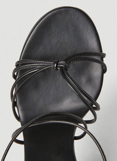 Strappy Wedge Sandals Gianvito Rossi Strappy Wedge Sandals Black gia0252007