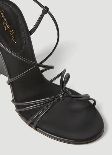 Strappy Wedge Sandals Gianvito Rossi Strappy Wedge Sandals Black gia0252007