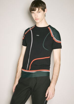 GmbH Patchwork T-Shirt Black gmb0158002