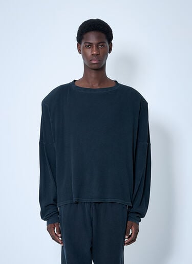 Shoulder Pad Thermal Sweatshirt GREG ROSS Shoulder Pad Thermal Sweatshirt Black grr0160002