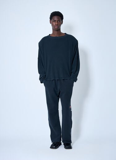 Shoulder Pad Thermal Sweatshirt GREG ROSS Shoulder Pad Thermal Sweatshirt Black grr0160002